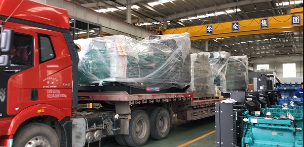 華全工程施工用柴油發(fā)電機(jī)組項(xiàng)目完工，發(fā)貨啦！